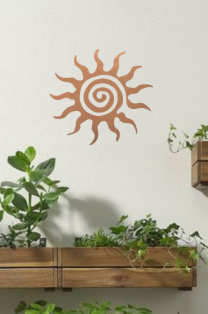 Zon Sunny CorTenstaal ( Roest) CD-096