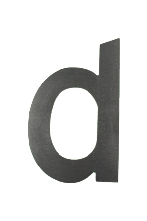 RVS Huisnummer d   CD-d
