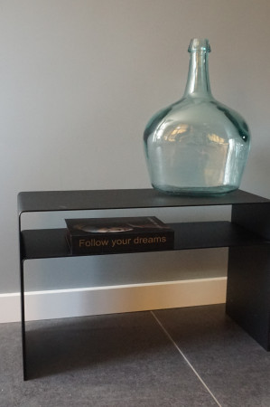 Bijzettafel Tipping  Staal zwart  CD-080