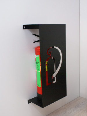 Brandblusser Cabinet  Sammy zwart  (7010)  CD-082