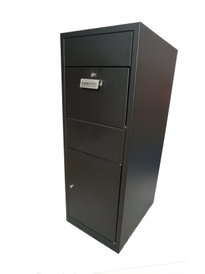  Pakketkast Sarcina Staal zwarte coating   CD-074