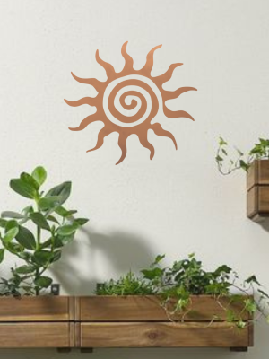 Zon Sunny CorTenstaal ( Roest) CD-096