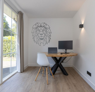 Geometrische muurdecoratie