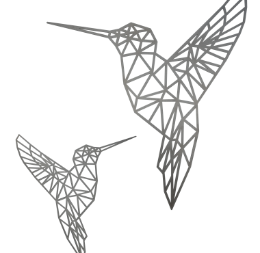 Geometrische muurdecoratie