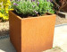 Plantenbak Foras  CorTenstaal  (Roest) 500x500x500 mm 