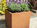 Plantenbak Foras  (Roest)   750x750x750 mm