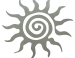 Zon Sunny CorTenstaal ( Roest) CD-096