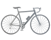 Wielrenfiets Eddy CD-103 Cortenstaal ( Roest)