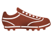 Voetbalschoenen Lieke CorTenstaal 2x duo  (Roest)  CD-106