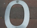  RVS Huisnummer Casa 0  CD-0000