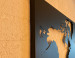 Wereldkaart Staal Orbis 140 zwarte coating  CD-076